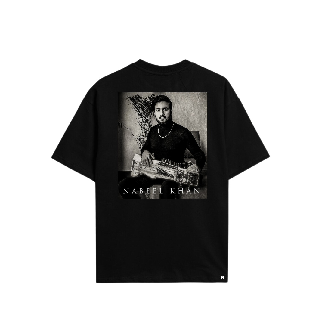 Nabeel Sarangi Logo Black T Shirt