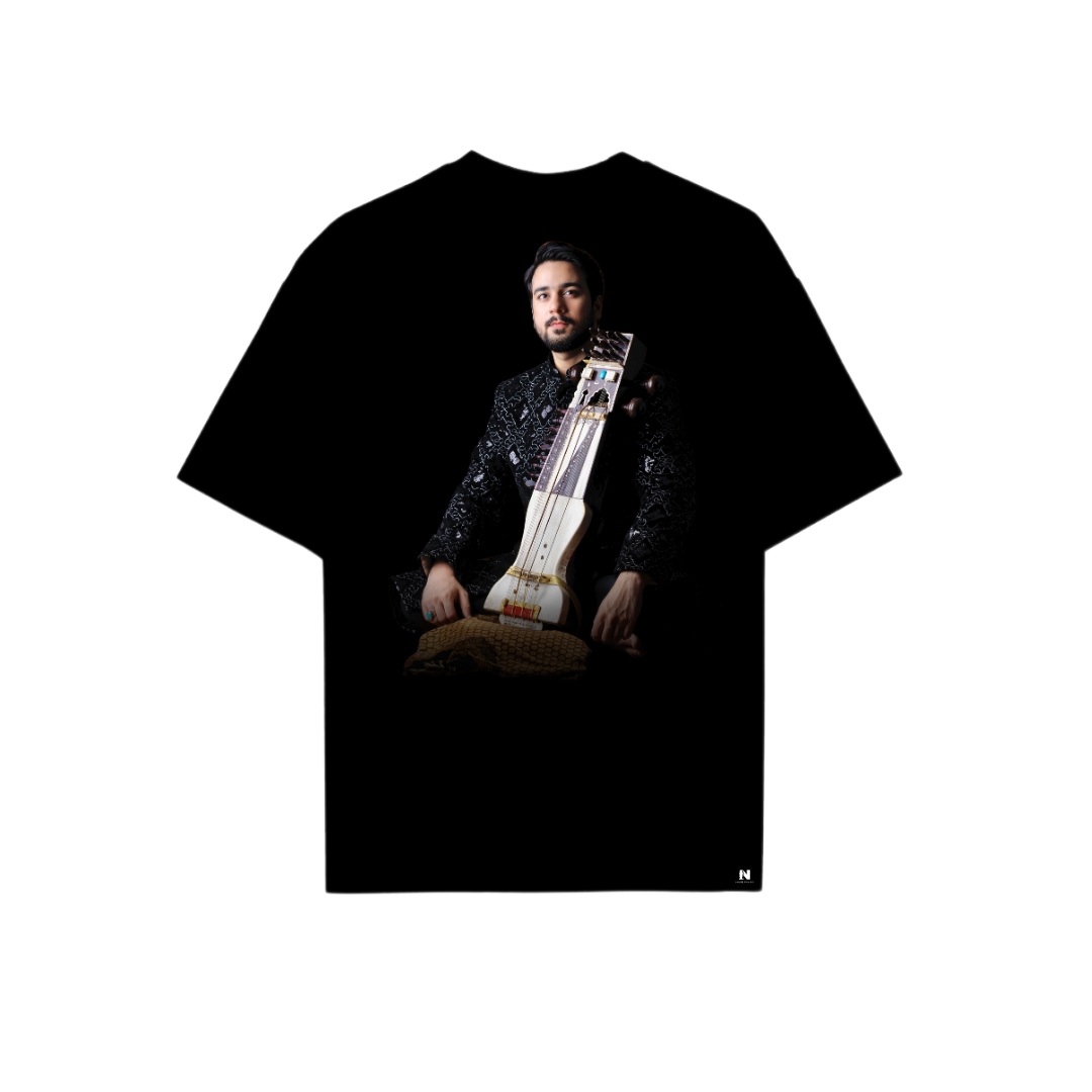 Nabeel Sarangi Black T Shirt