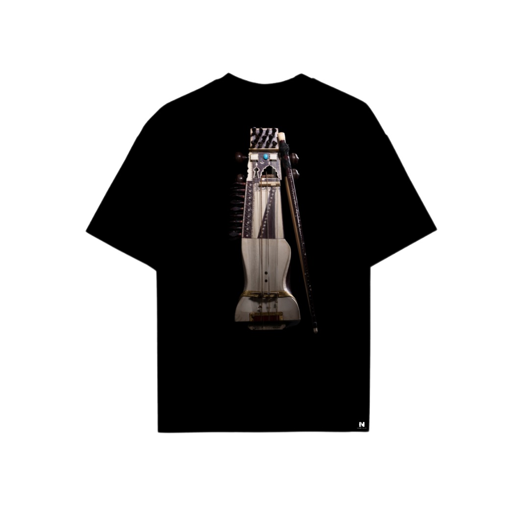 Nabeel Sarangi Logo Black T Shirt
